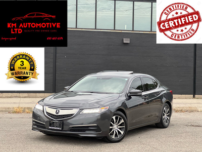 2015 Acura TLX FULLY LOADED 2.4L!