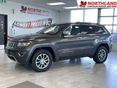 2015 Jeep Grand Cherokee Limited | 4WD | Leather | Sunroof