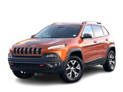 2016 Jeep Cherokee 4x4 Trailhawk Leather | 2 Sets of Tires | Sun