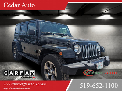 2016 Jeep Wrangler Unlimited Unlimited Sahara 4WD 4dr