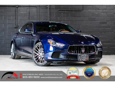 2016 Maserati Ghibli S Q4/PREMIUM PKG/ SPORT PKG/ ZEGNA/ HARMAN