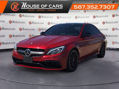 2016 Mercedes-Benz C-Class AMG C 63 S / Leather / Sunroof / HUD
