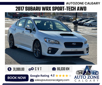 2017 Subaru WRX Sport-tech