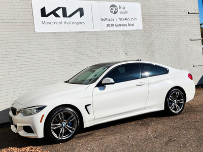 2018 BMW 4 Series 430i XDRIVE COUPE; TURBO-CHARGED, AWD, HUD, NA