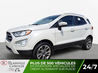 2018 Ford EcoSport TITANIUM AWD CUIR GPS TOIT OUVRANT MAGS ECONO