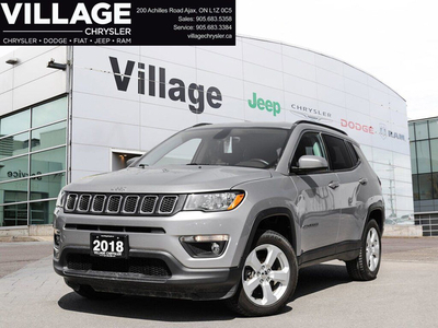 2018 Jeep Compass North *$0 Down $136.00 Weekly payment / 72 mt
