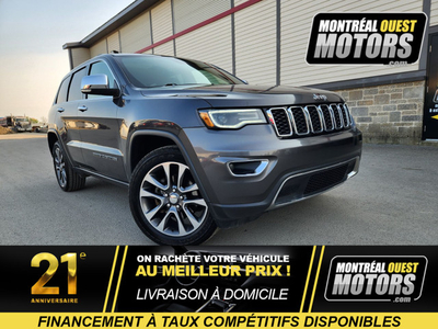 2018 Jeep Grand Cherokee LIMITED / Luxe Package / AWD / PANORAMI