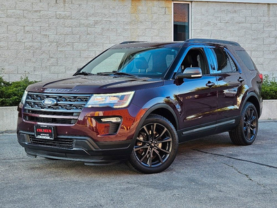 2019 Ford Explorer XLT 4WD 7 PASSENGER-LEATHER-PANO ROOF-NAVI-CA