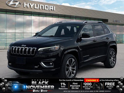 2019 Jeep Cherokee Overland | Leather | V6 | 4x4