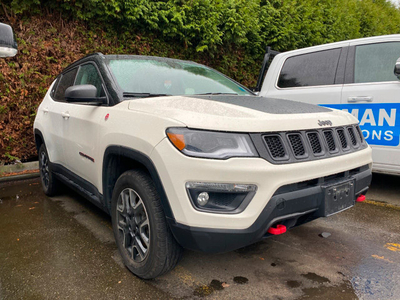 2019 Jeep Compass Trailhawk + 4X4/LEATHER/NAVI/PANO SUNROOF/REAR
