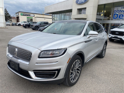2019 Lincoln Nautilus AWD Reserve - Sunroof - Cooled Seats