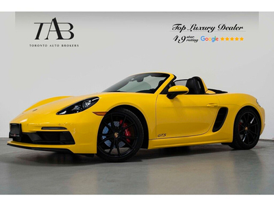 2019 Porsche 718 Boxster GTS I ROADSTER I PDK | 20 IN WHEELS