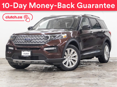 2020 Ford Explorer Limited 4WD SYNC 3, 360 Degree Cam, Nav