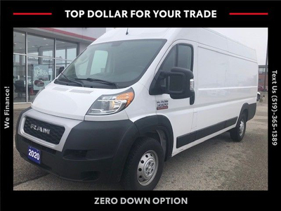 2020 RAM ProMaster 3500 High Roof BLOW OUT SALE!!!!!!!!!!!