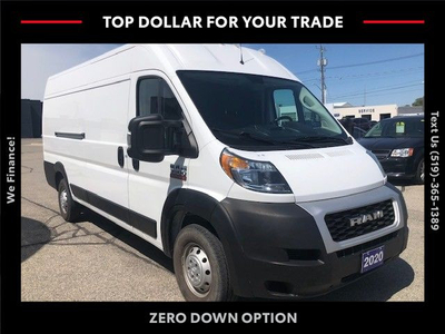2020 RAM ProMaster 3500 High Roof BLOW OUT SALE!!!!!!!!!!!!!!