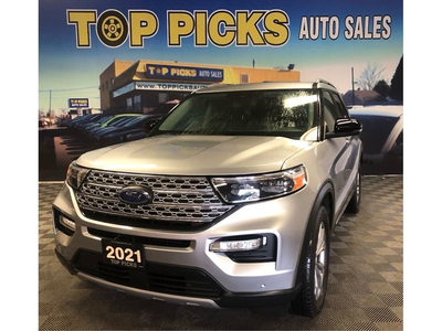 2021 Ford Explorer Limited, 2nd Row Buckets, Panoramic Sunroof