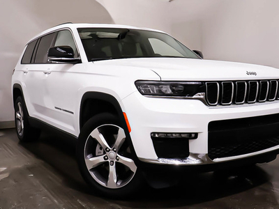 2021 Jeep Grand Cherokee L LIMITED + CUIR + GPS + 6 PASSAGERS 4X