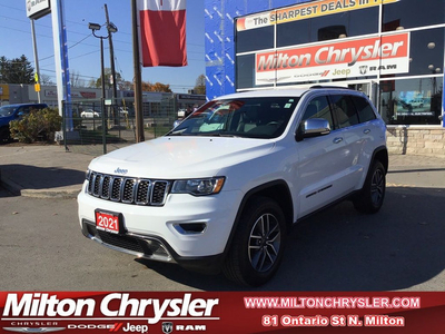 2021 Jeep Grand Cherokee LIMITED 4X4|LEATHER|NAVIGATION