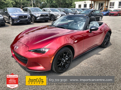 2021 Mazda MX-5 GS LOW KMS, ALLOYS, CLOTH, HTD SEATS, A/C
