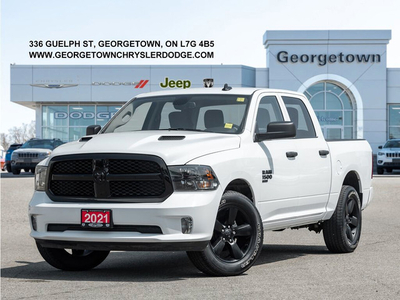 2021 Ram 1500 Classic V6 / 4X4 / HEATED SEATS AND STEERING
