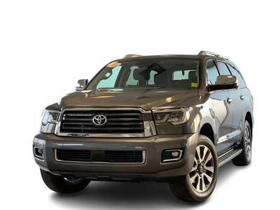 2021 Toyota Sequoia Limited Moonroof, Leather, Rear Camera, Fres