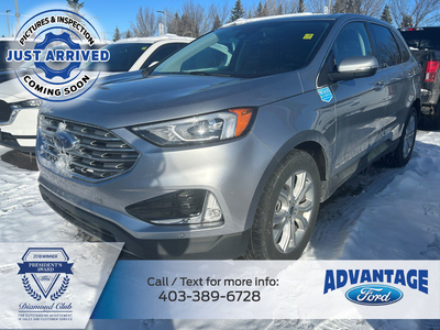 2022 Ford Edge Titanium Cold Weather Package, Front and Rear...