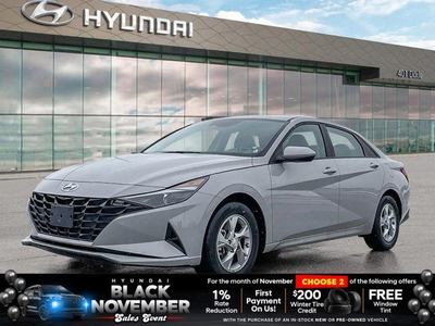 2023 Hyundai Elantra Essential | FWD | Cloth | Alloys