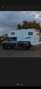 Camper and Truck
