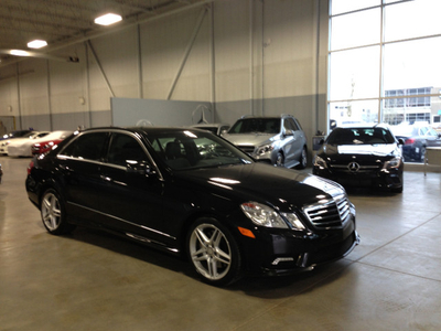 RARE FIND - Mint 2011 Mercedes E 550 4Matic with only 35,000kms