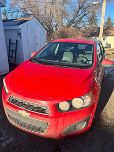 Chevy sonic 2012 low mileage