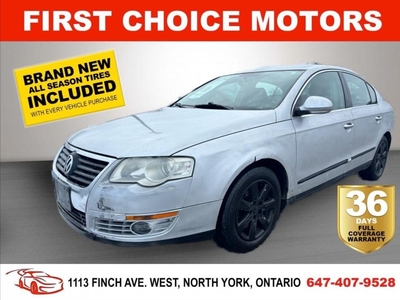 Used 2008 Volkswagen Passat KOMFORT ~AUTOMATIC, FULLY CERTIFIED WITH WARRANTY! for Sale in North York, Ontario