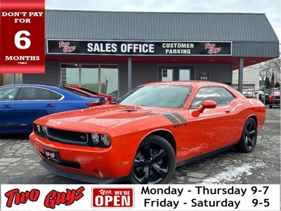 Used 2009 Dodge Challenger 2dr Cpe R-T Leather Sunroof Manual Transmission for Sale in St Catharines, Ontario