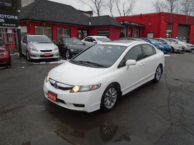Used 2010 Honda Civic EX-L/ LEATHER / ROOF / HEAT SEATS / NO ACCIDENT for Sale in Scarborough, Ontario