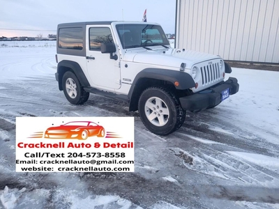 Used 2011 Jeep Wrangler 4WD 2dr Sport for Sale in Carberry, Manitoba
