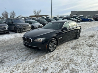 Used 2012 BMW 7 Series 750i xDrive LEATHER SUNROOF $0 DOWN for Sale in Calgary, Alberta