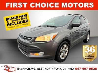 Used 2013 Ford Escape SE ~AUTOMATIC, FULLY CERTIFIED WITH WARRANTY!!!~ for Sale in North York, Ontario
