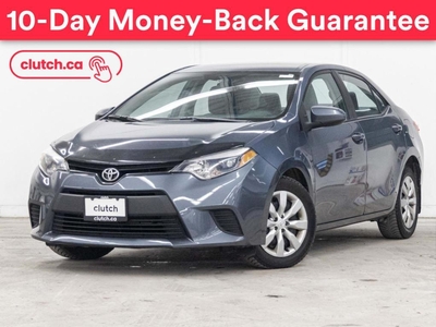 Used 2014 Toyota Corolla LE w/ Bluetooth, Backup Cam, Cruise Control, A/C for Sale in Toronto, Ontario