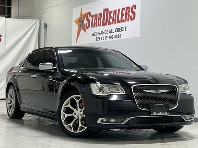 Used 2016 Chrysler 300C LEATHER HEATD SEATS LOADED! WE FINANCE ALL CREDIT! for Sale in London, Ontario