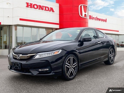 Used 2016 Honda Accord Touring Rare Coupe Accord Leather Navigation for Sale in Winnipeg, Manitoba