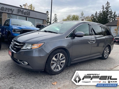 Used 2016 Honda Odyssey Touring LEATHER - DVD - SUNROOF for Sale in New Hamburg, Ontario