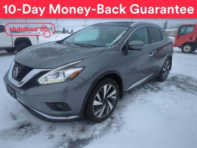 Used 2016 Nissan Murano Platinum AWD w/ Nav, Heated Seats, Rear-View Monitor for Sale in Bedford, Nova Scotia
