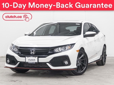 Used 2017 Honda Civic Hatchback Sport w/ Apple CarPlay & Android Auto, Adaptive Cruise, A/C for Sale in Toronto, Ontario