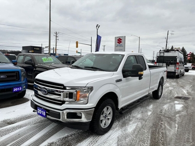 Used 2018 Ford F-150 XL Super Cab 4x4 ~Bluetooth ~Backup Cam ~ONE OWNER for Sale in Barrie, Ontario