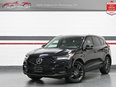 Used 2020 Acura RDX A-Spec AWD No Accident Red Leather ELS Studio Navigation for Sale in Mississauga, Ontario