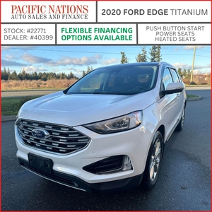 Used 2020 Ford Edge Titanium for Sale in Campbell River, British Columbia