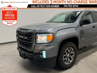 Used 2021 GMC Canyon 4WD Crew Cab AT4 No Accidents for Sale in Winnipeg, Manitoba