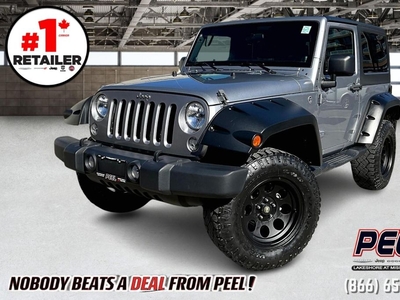 Used 2014 Jeep Wrangler Sport 2 Door Manual CarPlay Off Road 4X4 for Sale in Mississauga, Ontario