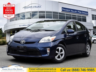 Used 2014 Toyota Prius Hybrid, Clean, Rear Cam, Alloy Wheels for Sale in Abbotsford, British Columbia