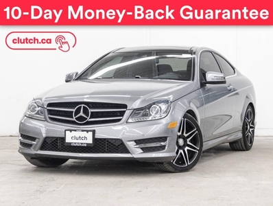Used 2015 Mercedes-Benz C-Class C350 4MATIC AWD w/ Rearview Cam, Bluetooth, Nav for Sale in Bedford, Nova Scotia