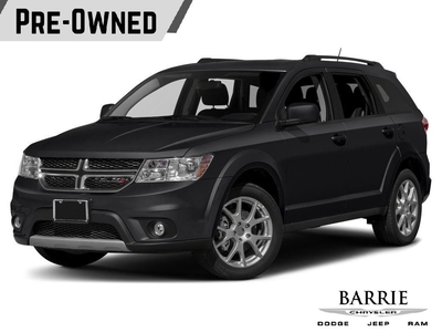 Used 2016 Dodge Journey SXT/Limited FLEX FUEL VEHICLE I A/C WITH 3 ZONE TEMPERATURE CONTROL I TOURING SUSPENSION I 6 SPEAKERS I LEATHER- for Sale in Barrie, Ontario